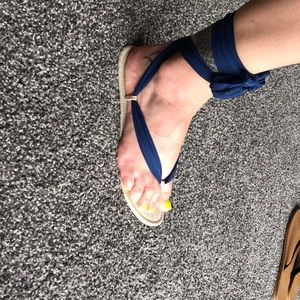 Brand New with tags wrap flip flops